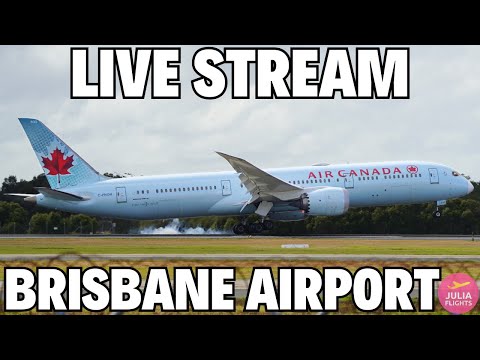🔴 LIVE Brisbane International Airport Morning RUSH Plane Spotting Australia (BNE/YBBN)