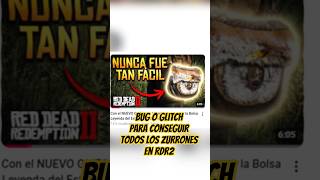 Bug o Glitch para conseguir TODOS los Zurrones RDR2 #rdr2 #arthurmorgan #tutorial #gaming