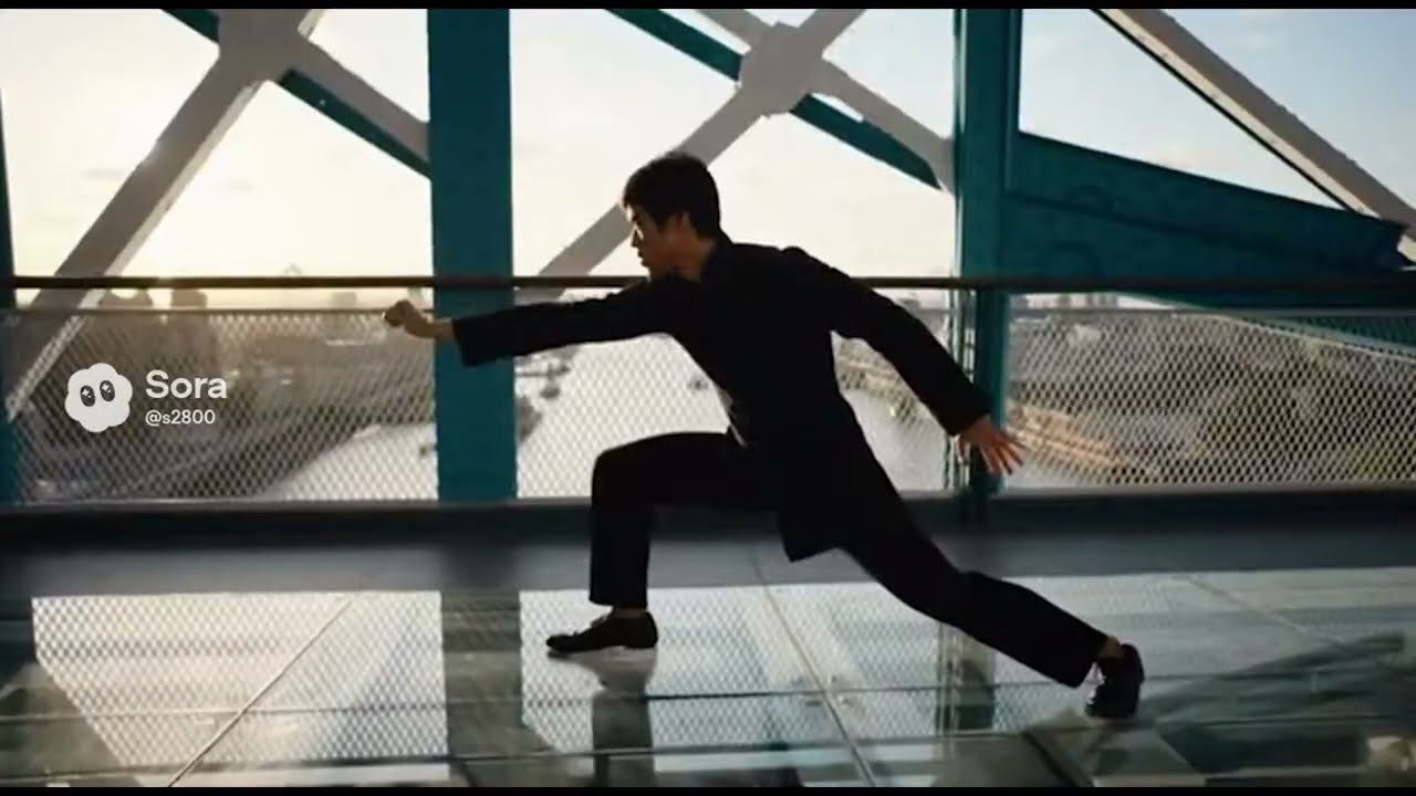 Bruce Lee – Solo Moves – London Bridge –  🐉🌉