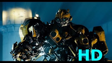 Bumblebee vs. Barricade - Transformers-(2007) Movie Clip Blu-ray HD Sheitla