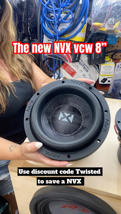 Check it out NVX vcw8 #basshead #caraudio #subwoofer #carstereo #bass #speaker #basshead #spl #hz
