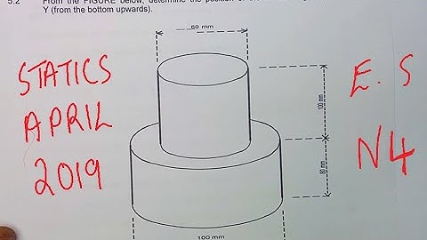 Engineering Science N4 Statics April 2019 @mathszoneafricanmotives