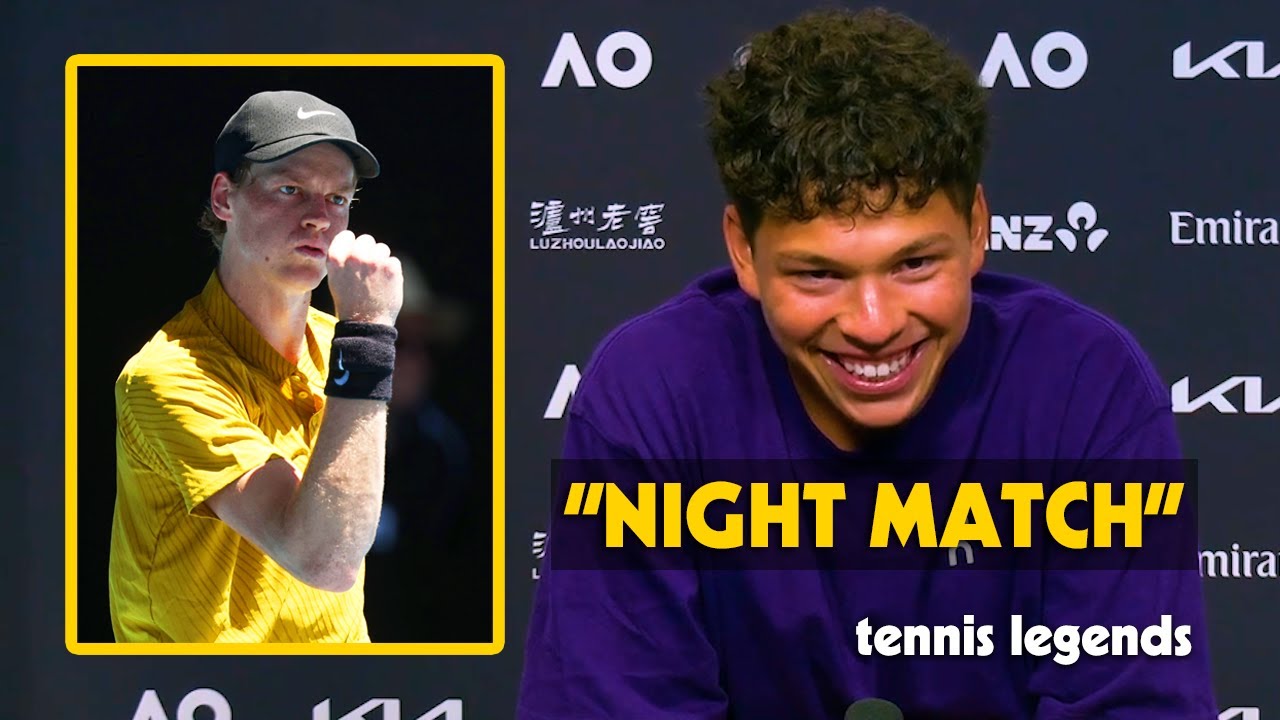 Ben Shelton "Sinner will have an advantage if We play at night"