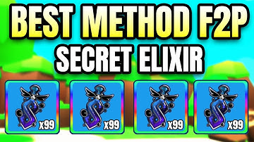 How To Get New Secret Infinity Elixir in BGSI (Roblox)