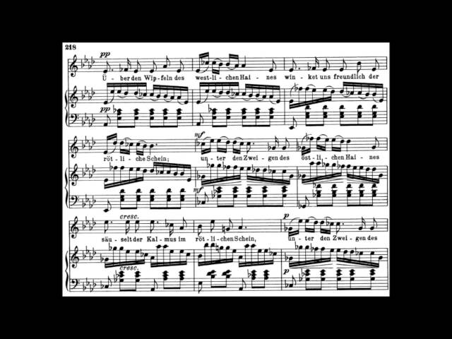 Schubert - Auf dem Wasser zu singen