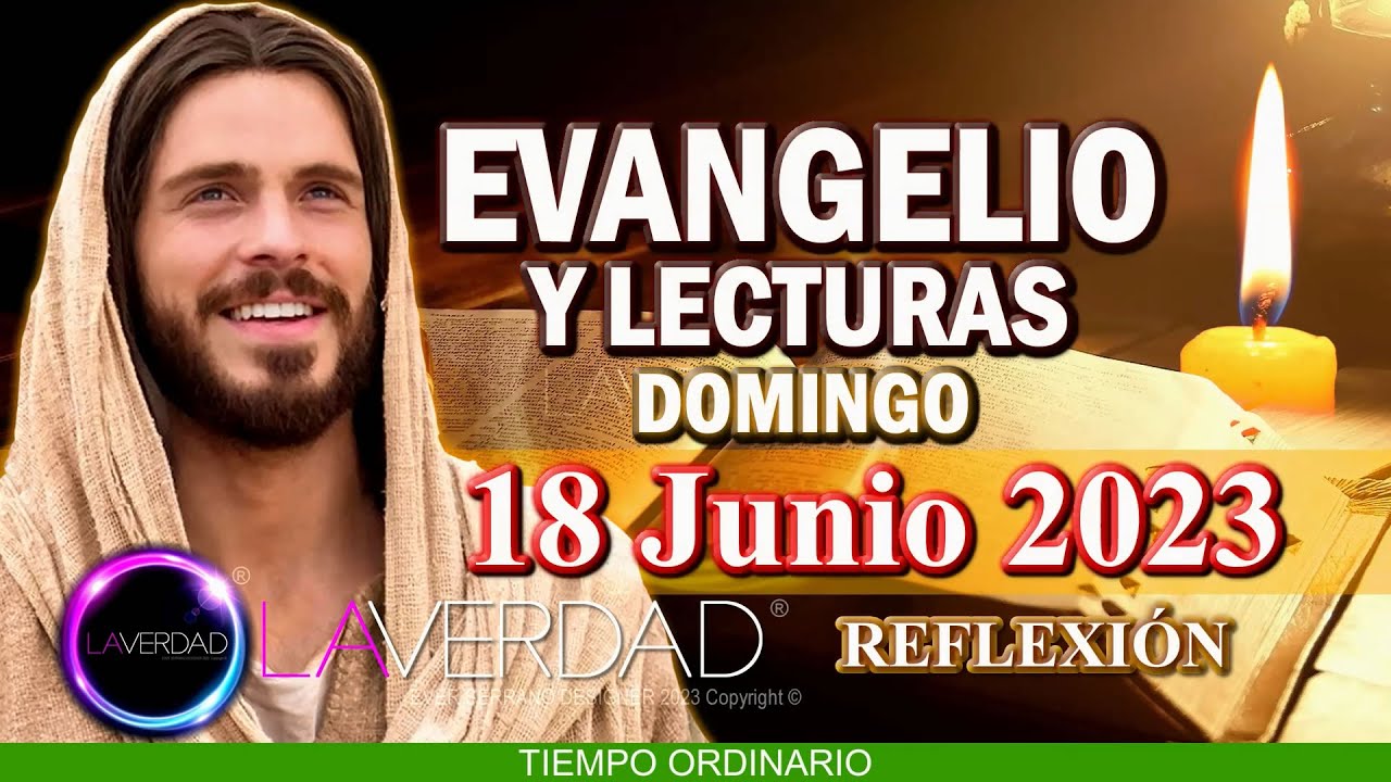 EVANGELIO DEL DÍA DOMINGO 18 DE JUNIO 2023. MATEO 9, 3610, 8