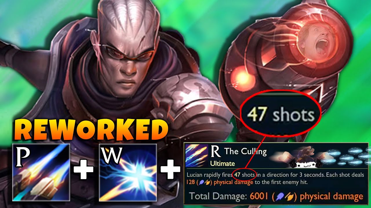 New Lucian R shoots 47 shots... | Masters ADC Tries Mini-Reworked ...