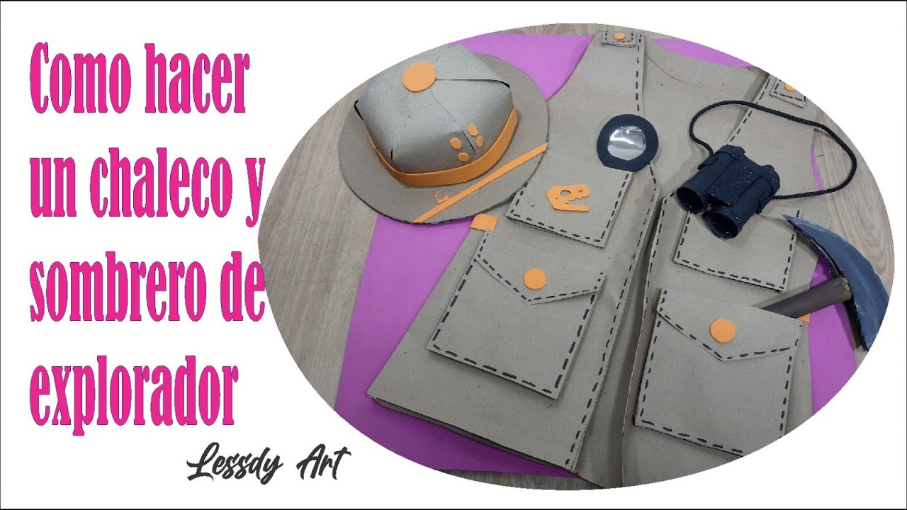 disfraz de explorador