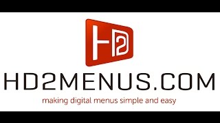 How to make digital menus simple and easy | HD2Menus