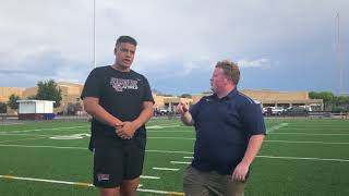 Watch: Sophomore Jonah Miller looks to anchor Salpointe Catholic's offensive line
