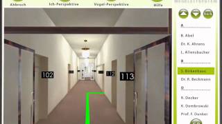 2011 | Demo | Functionality of the Guide3D wayfinding system