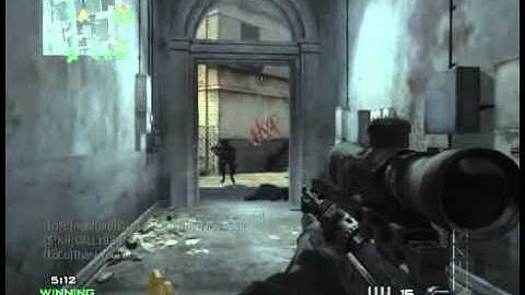 mw3 game clip (quick scoping)