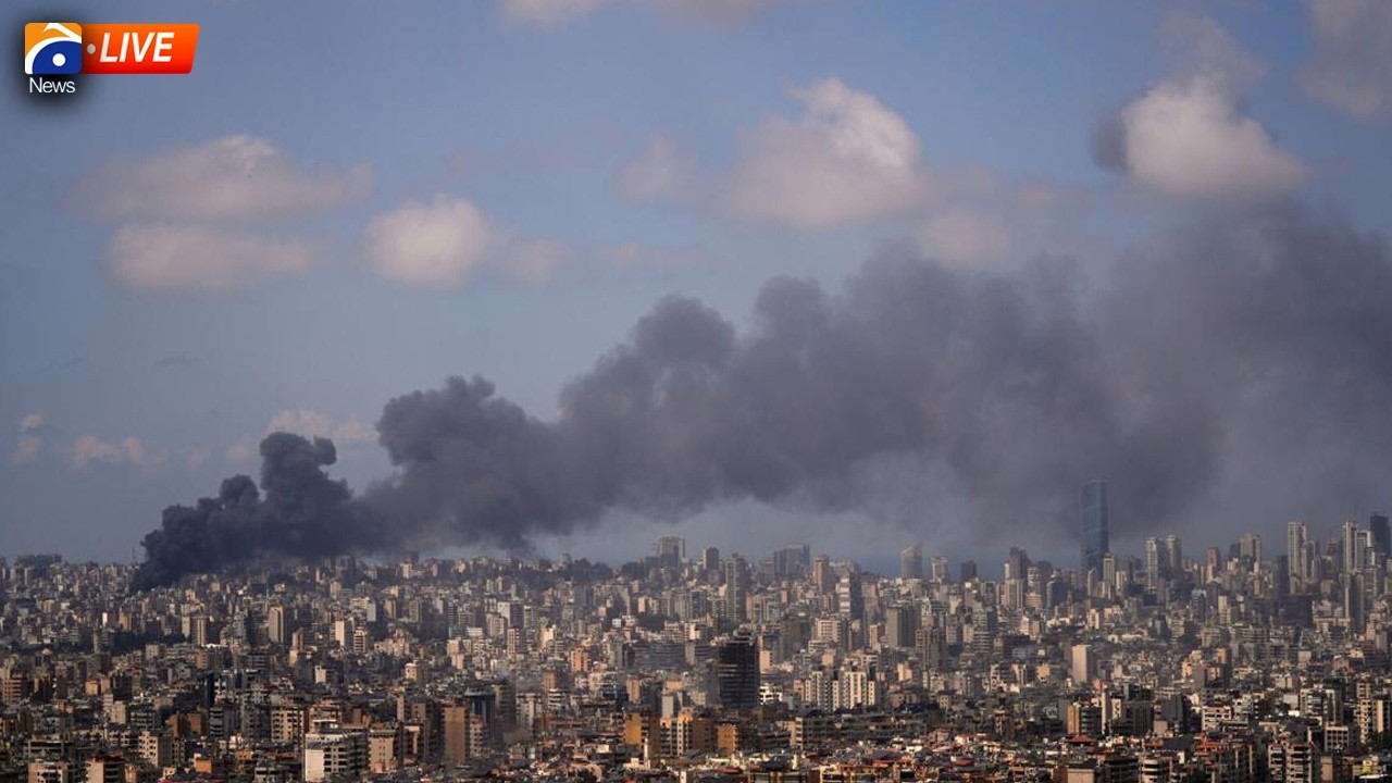LIVE: Beirut skyline ahead of Lebanon-Israel talks in US | Geo News ...