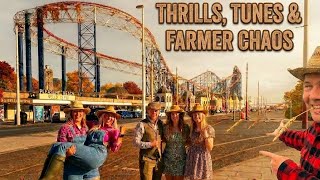 Blackpool Bank Holiday | Rollercoasters, Mr Brightside &amp; Young Farmers!