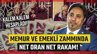 İsa Karakaş Kalem Kalem Hesapladı! Memur ve Emekli Zammında Net Oran Net Rakam - TGRT Haber