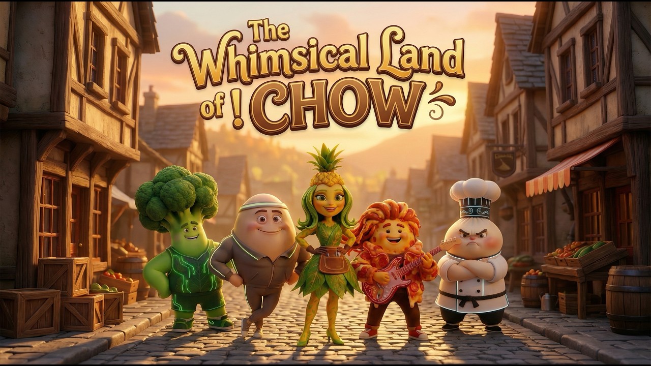 ! CHOW Prologue: A Whimsical Animated Comedy Intro