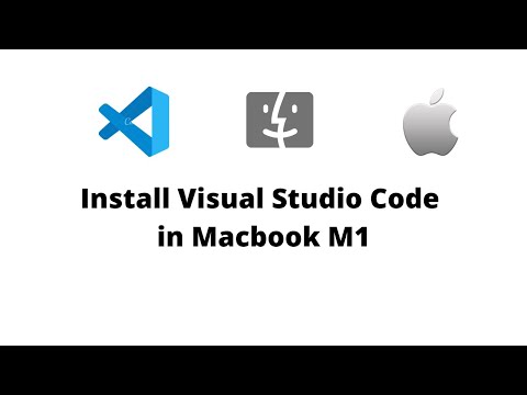 Install Visual Studio Code Mac M1 | Apple MacBook