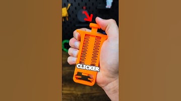 Print-In-Place 3D Printed Clicker Fidget