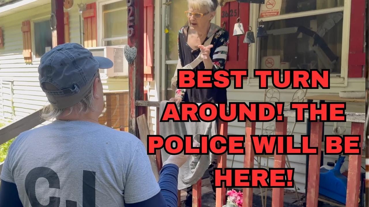 **”POLICE will be HERE! BEST Turn AROUND & LEAVE Right NOW!”**ASMR