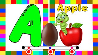 Toddler Learning Videos | Alphabets Learning A To Z For Toddlers | Kids Learning Video | #aforapple