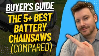 TOP 5 BEST BATTERY CHAINSAWS - Best Cordless Chainsaw Review (2023)