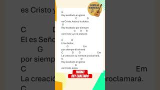 HIMNO REY EXALTADO | ACORDES EN SOL MAYOR | PRINCIPIANTES
