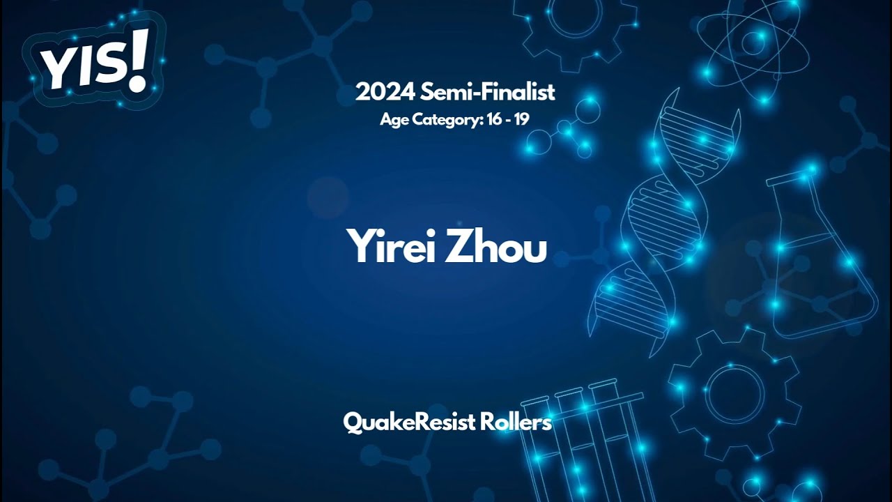 YIS 2024 Semi-Finalist | 16-19 Age Category | Yirei Zhou - YouTube