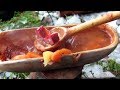 森の冬のソロキャンプ ポテトスープを作る