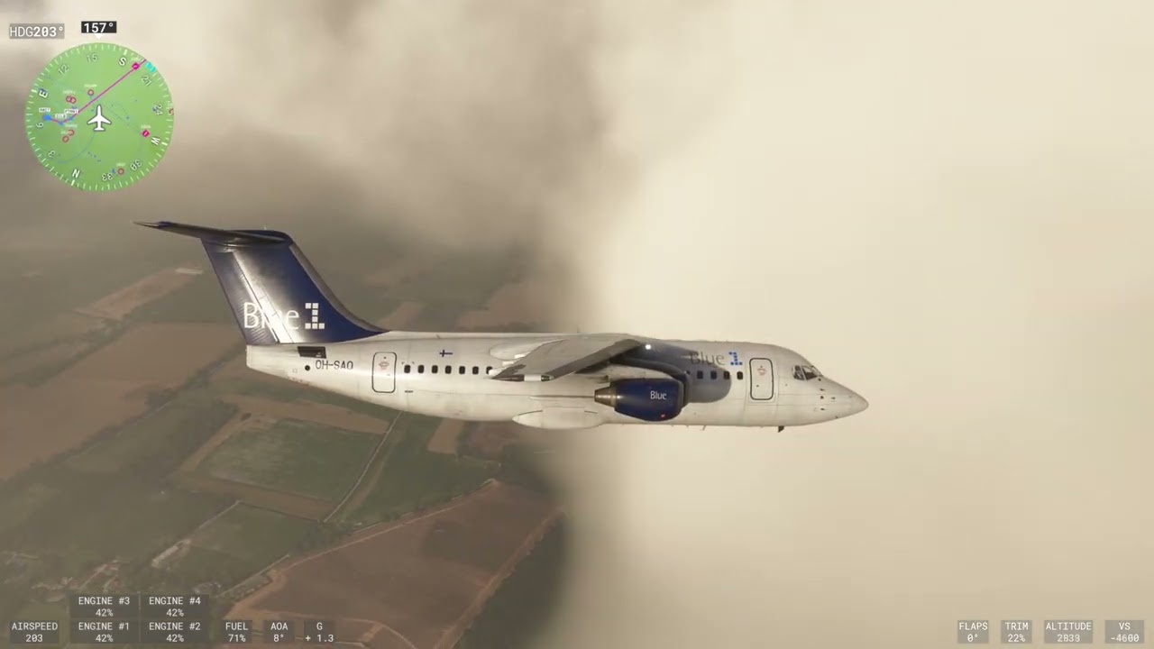 EGSH TO Well a pit stop EGSG  And then continuing on TWO EGKK