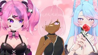 Oh VShojo! (VShojo Valentines Day Love Song)
Hope you all enjoy this VShojo Valentines Day Love Song! Imma make more amazing VTuber songs like this in the future!
LINKS
Twitter: https://www.twitter.com/WeaklyStars
Original Instrumental: https://www.youtube.com/watch?v=A87hmiyqvH4
Original Instrumental by K!o
Extra Note: I know that Valentines Day is tomorrow on the 14th, but I am so proud of how this turned out that I wanted to release it early for all of you. Feel free to listen on both days haha! Hope you all like it! ^w^
@Silvervale @IronMouseParty @Nyanners @Zentreya @ProjektMelody @Veibae Oh VShojo! (VShojo Valentines Day Love Song)