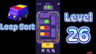 Celebrity Loop Sort Level 26 Walkthrough 🚚 | Truck Puzzle Challenge | Mini Boss Profile