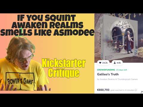 Galileo's Truth - Awaken Realms AKA Gamefound buys another Euro - Kickstarter Critique Review