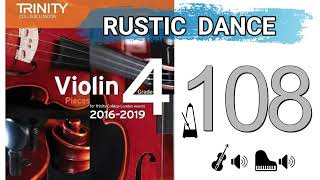 Rustic Dance | Christopher Norton | Trinity College London | TCL Violin Grade 4 Exams | 108