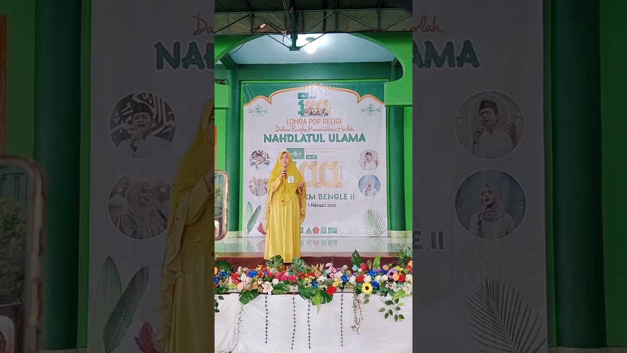 Lomba Pop Religi Harlah NU CKM Peserta No. 05 #2026