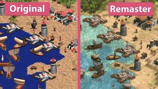 Age of Empires – Original vs. Definitive Edition Graphics Comparison Official Shots