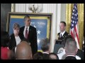 President Obama awards posthumous Medal of Honor to Army Spc. Leslie H. Sabo Jr.