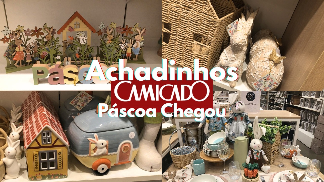 PÁSCOA CAMICADO 2026 CHEGOU| ACHADINHOS LINDOS CASA DECORAÇÃO. #achadinhos