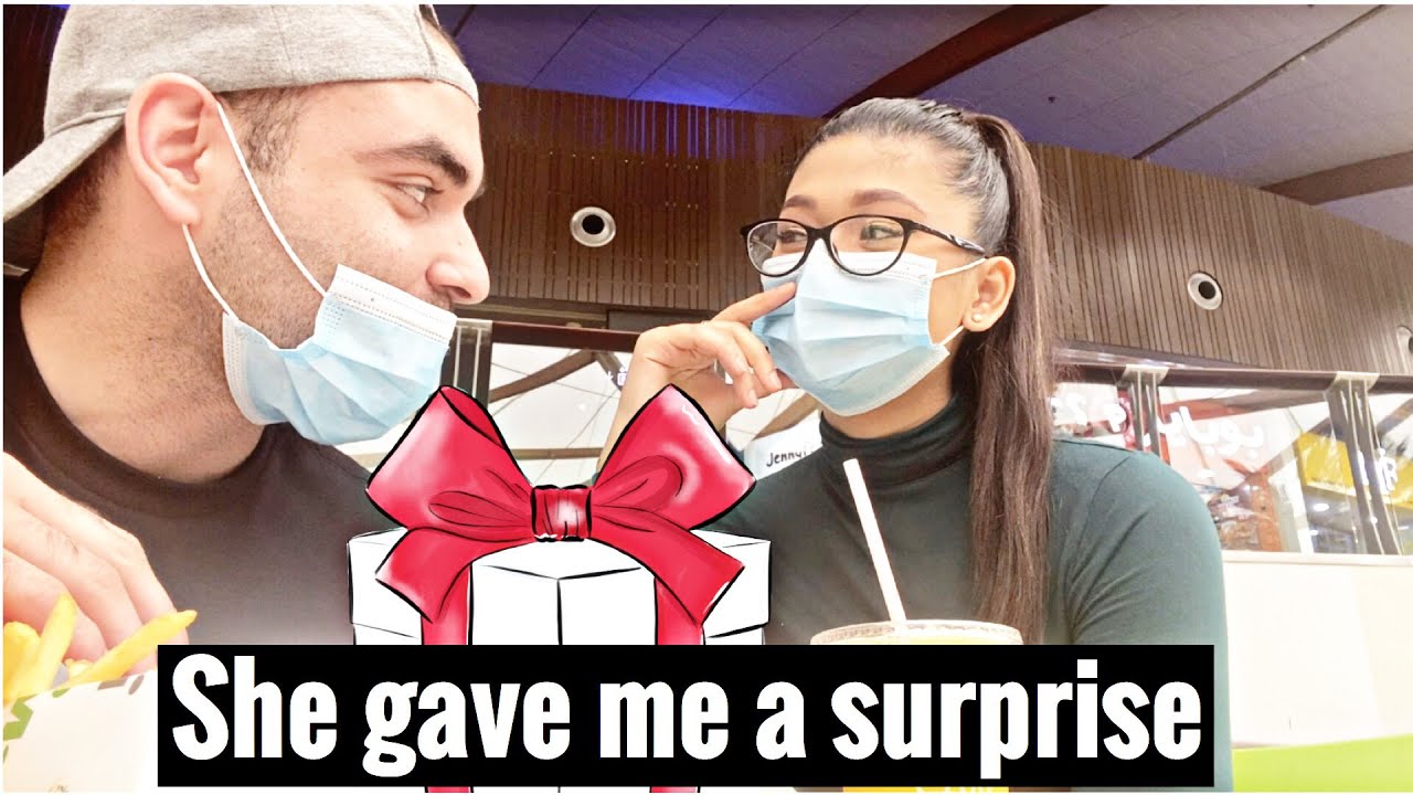 SHE GAVE ME A SURPRISE