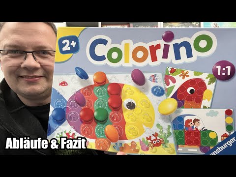 Розвиваюча гра Колорино Ravensburger Colorino, арт. 20832, видео 1