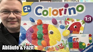 Colorino (Ravensburger) Children's Game for Learning Colors, Mosaic Peg Game - Ages 2+ screenshot 5