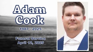 Adam Cook funeral service