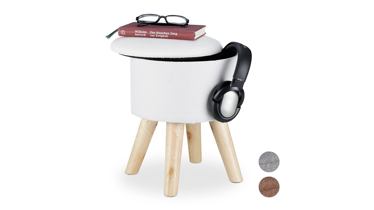 Hocker mit Stauraum - YouTube