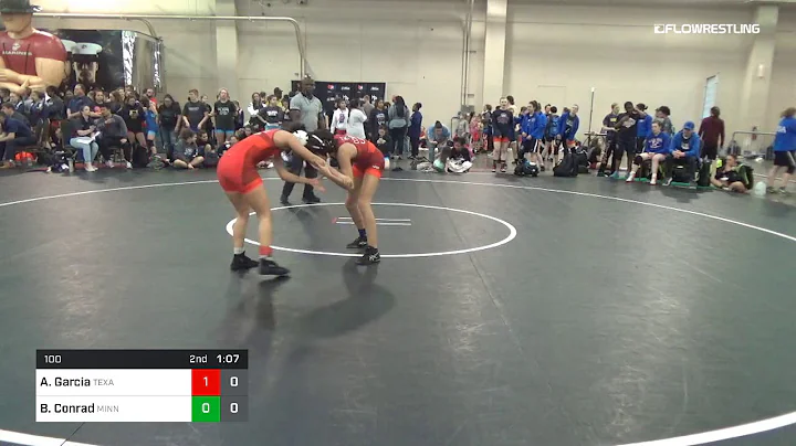 100 Lbs Rr Rnd 5 Annabelle Garcia Texas C Vs Brook...
