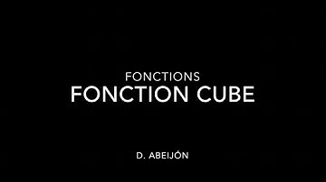 fonction cube