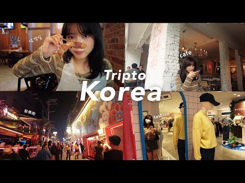 【vlog】私が絶対におすすめしたい韓国のカフェ洋服屋さん🇰🇷 人生初の梨泰院ではヤバいことに...?【DAY2】