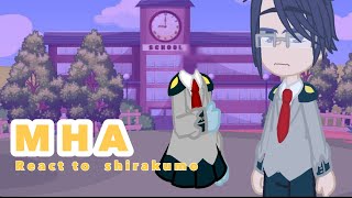MHA reacts to Oboro Shirakumo//MHA/BHNA 1/?