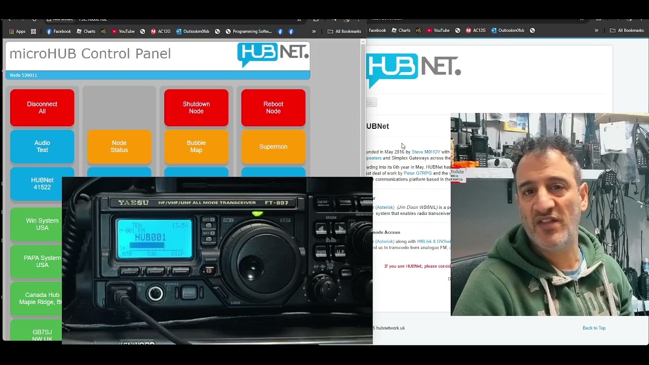 Yaesu FT-897 Audio Test - Allstar Hubnet - YouTube