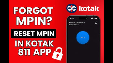 How to Reset MPIN in Kotak 811 App | Forgot MPIN? Full Step-by-Step Guide