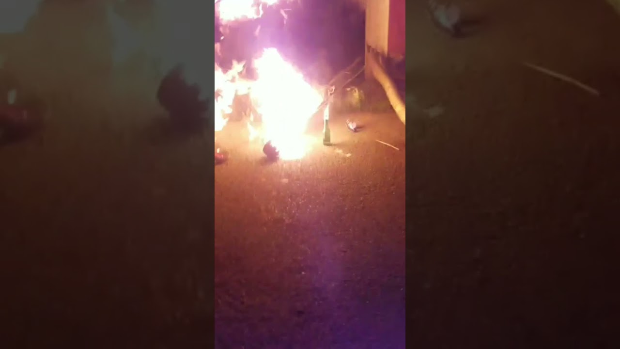 A bamboo knot explosion 