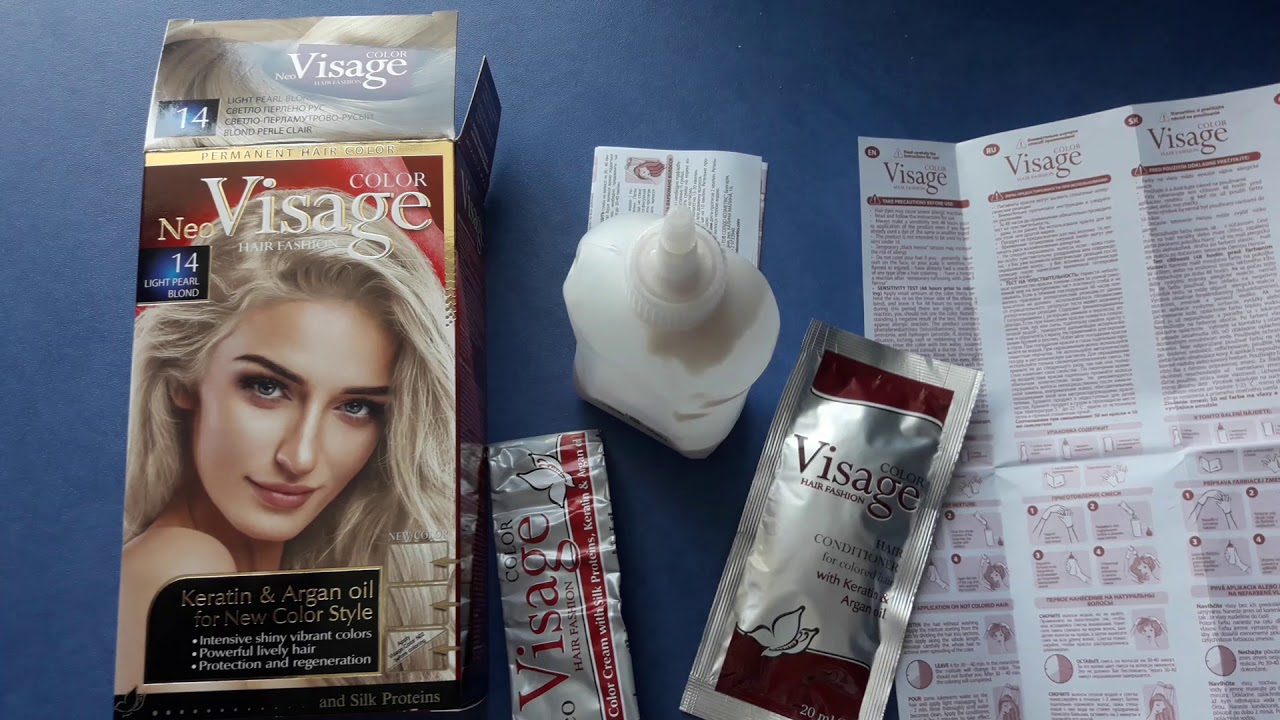 Краска для волос от visage color